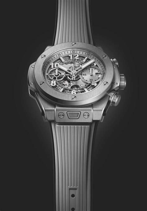 caja hublot|Big Bang Unico Essential Grey 42 mm .